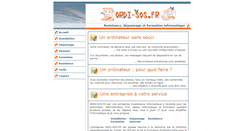 Desktop Screenshot of ordi-sos.fr